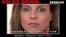Goldie Brown casting video from WOODMANCASTINGX by Pierre Woodman