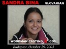 Sandra Bina casting video from WOODMANCASTINGX by Pierre Woodman