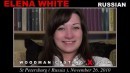 Elena White casting video from WOODMANCASTINGX by Pierre Woodman