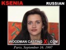 Ksenia casting video from WOODMANCASTINGX by Pierre Woodman