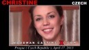 Christine casting video from WOODMANCASTINGX by Pierre Woodman