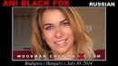 Ani Black Fox casting video from WOODMANCASTINGX by Pierre Woodman