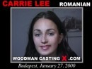 Carrie Lee casting video from WOODMANCASTINGX by Pierre Woodman