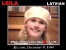 Leila casting video from WOODMANCASTINGX by Pierre Woodman