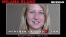 Milana Blanc Casting video from WOODMANCASTINGX by Pierre Woodman