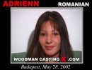 Adrienn Casting video from WOODMANCASTINGX by Pierre Woodman