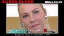 Alison Blond Casting video from WOODMANCASTINGX by Pierre Woodman