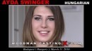 Ayda Swinger Casting video from WOODMANCASTINGX by Pierre Woodman