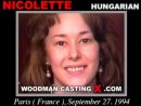 Nicolette Casting video from WOODMANCASTINGX by Pierre Woodman