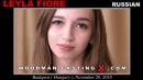 Leyla Fiore Casting video from WOODMANCASTINGX by Pierre Woodman