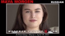 Maya Morgen Casting video from WOODMANCASTINGX by Pierre Woodman