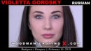 Violetta Gordsky in Violette Gordsky Casting video from WOODMANCASTINGX by Pierre Woodman