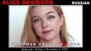 Alice Davidson Casting video from WOODMANCASTINGX by Pierre Woodman