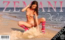 Allana in Wet Sand video from ZEMANI VIDEO