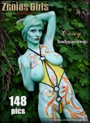 Casey in Bodypainting gallery from ZENIA-HERZOG by Carlos Ridago