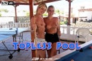Chloe & Marie in Topless Pool video from ZEXYVR