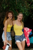 Suzie Hartford & Moon Torrance in Moon And Suzie In Lemon Wedges 1 gallery from ZISHY by Zach Venice