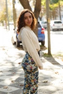 Emma Velazquez Gives Us Flowers gallery from ZISHY by Zach Venice
