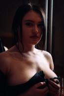 Busty Emma With Naked Breast At The Mirror gallery from CHARMMODELS by Domingo - #2