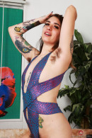 Pearl Sage Purple Swimsuit gallery from ATKHAIRY by GB Photography - #8