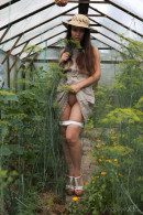 Nicole V in Naked In The Greenhouse gallery from STUNNING18 by Thierry Murrell - #11