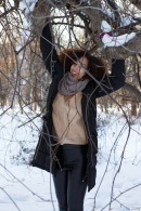 Solana Bardell On First Snow gallery from ZISHY by Zach Venice - #5