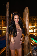 Dulce in Nighttime Venice Without Panties gallery from WATCH4BEAUTY by Mark - #1