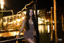 Dulce in Nighttime Venice Without Panties gallery from WATCH4BEAUTY by Mark - #13