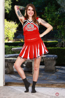 Pearl Sage School Cheerleader Hairy Pussy Spreads gallery from ATKHAIRY by GB Photography - #8