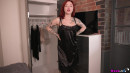 Eva Ray in Horny Black Dress gallery from WANKITNOW - #2