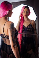 Mirror Mirror On The Wall Sexy Pink Hair Girl Adele Photos gallery from CHARMMODELS by Domingo - #10
