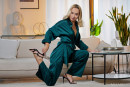 Aimee Rox in Silk Pajamas gallery from METART by Leonardo - #13