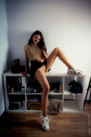 Skinny Teen Polina Super Attractive In The Office gallery from CHARMMODELS by Domingo - #9