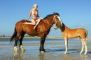Larissa H in Larissa - Riding By The Beach gallery from STUNNING18 by Thierry Murrell - #5
