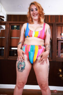 Gigi Steamy Bikini Striptease gallery from ATKHAIRY by GB Photography - #9