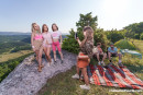 Nika Murr & Elise Moon & Milka Wey & Una Fairy in Hiking Temptations 1/4 gallery from CLUBSWEETHEARTS - #2