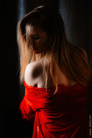 Lady In Red Beautiful Sofia Naked Only In A Small Morning Dress gallery from CHARMMODELS by Domingo - #1