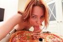 Violet Clarke in Pepperoni Pizza Day gallery from CLUBSEVENTEEN - #1