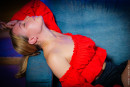 Rebecca With A Red Top Shows Her Sexy Body gallery from CHARMMODELS by Domingo - #11