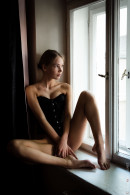 Amazing Beautiful Luise Without Panties On The Window gallery from CHARMMODELS by Domingo - #3