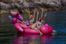 Milena Angel & Amy & Krystal & Nika in Happy Birthday Dear Milena! gallery from BOHONUDE by Antares - #3