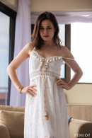 Demi Fray in Little White Dress gallery from FEMJOY by Dave Menich - #4