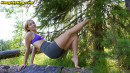 Helen in Outdoorsy Blonde With Cute, Perky Tits Drops Her Yoga Pants And Spreads Her Pussy Next To A Lake. from NAUGHTYMAG - #1