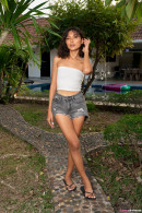 Rosah In Tube Top And Jean Shorts Getting Naked gallery from TEENDREAMS - #3