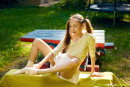 Nicole in Cutie Orgasms On A Bench gallery from BEAUTY-ANGELS - #3