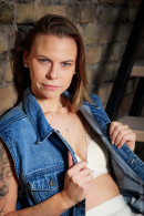 Sexy 30yo Babe Melissa Posing On The Stairs gallery from CHARMMODELS by Domingo - #8