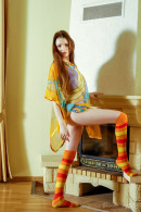 Valkyria M in Valkyria - Striped Socks gallery from STUNNING18 by Thierry Murrell - #3