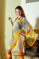 Valkyria M in Valkyria - Striped Socks gallery from STUNNING18 by Thierry Murrell - #5