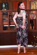 Elizabeth Drops The Dress And Then The Panties gallery from ATKHAIRY by GB Photography - #9