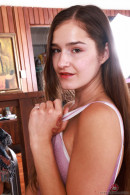 Violet Viper One Piece Hairy Pussy Spreads gallery from ATKHAIRY by GB Photography - #9